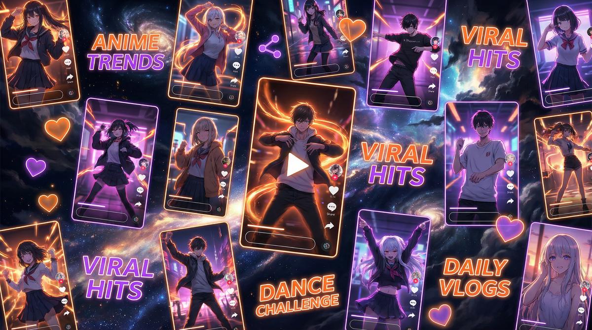 草莓视频 TikTok风格短视频